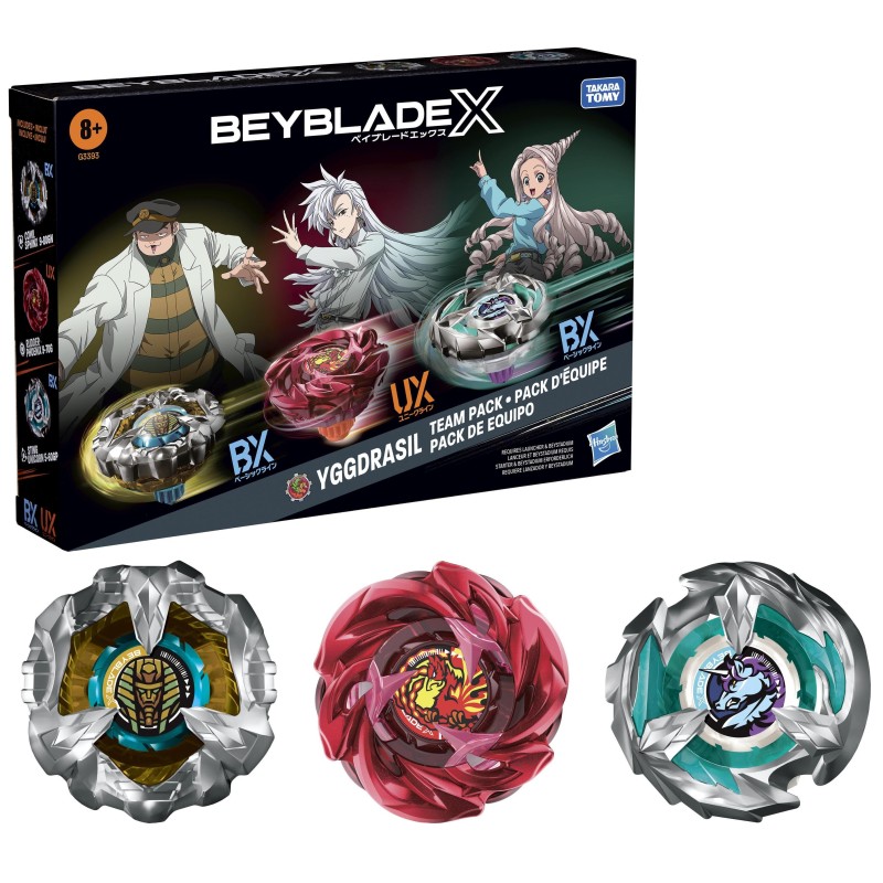 Hasbro Beyblade X - YGGDRASIL Team Pack