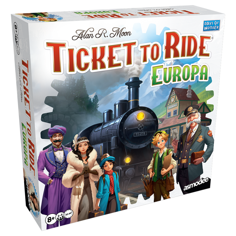 Asmodee - Ticket To Ride Europa (Refresh)