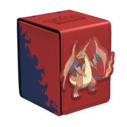 Ultra-Pro - Pokemon - Porta Mazzo Alcove Flip Box - Mega Charizard Y
