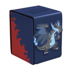 Ultra-Pro - Pokemon - Porta Mazzo Alcove Flip Box - Mega Charizard X