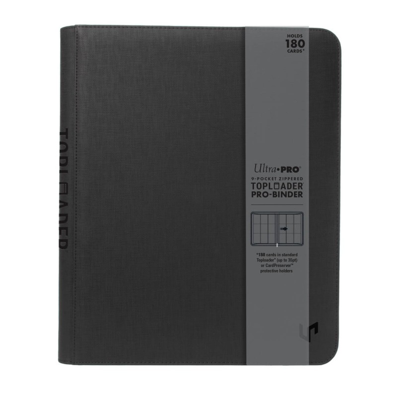 Ultra-Pro - Zippered 9-Pocket Premium Pro-Binder Toploader