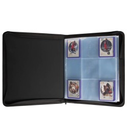 Ultra-Pro - Zippered 9-Pocket Premium Pro-Binder Toploader