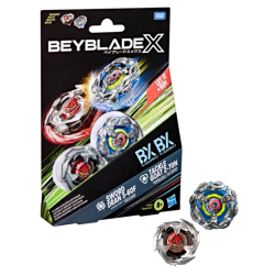 Hasbro - Beyblade-X - Dual Pack - Sword Dran 3-60F & Tackle Goat 2-70N