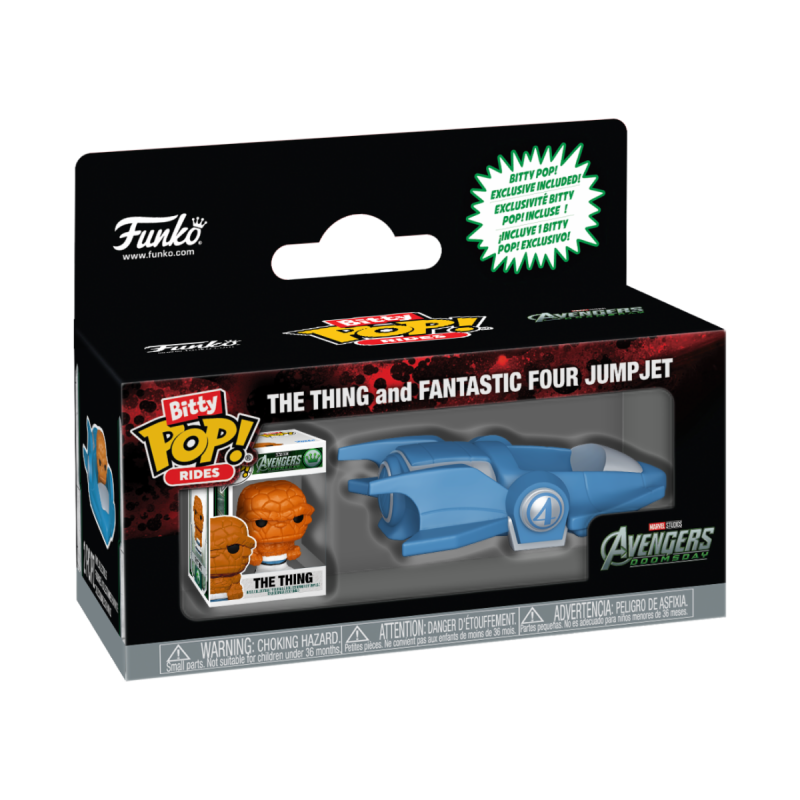 Bitty Pop! - Avengers: Doomsday - The Thing and Fantastic Four Jump Jet