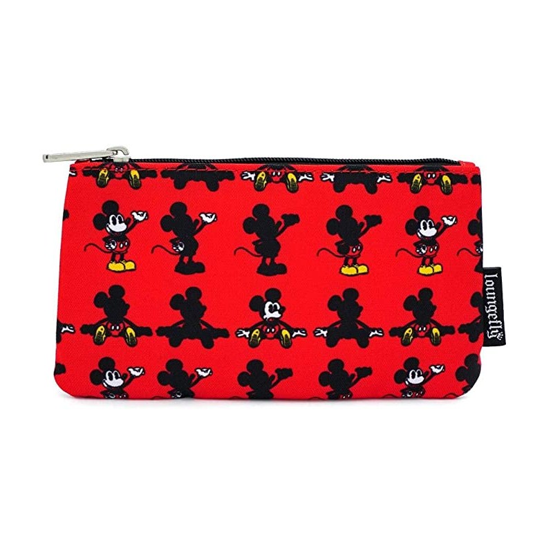 Loungefly - Mickey Parts AOP Nylon Pouch