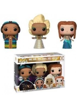 Pop disney - a wrinkle in time esclusive - mrs. who - mrs. which - mrs. whatsit 3 pack