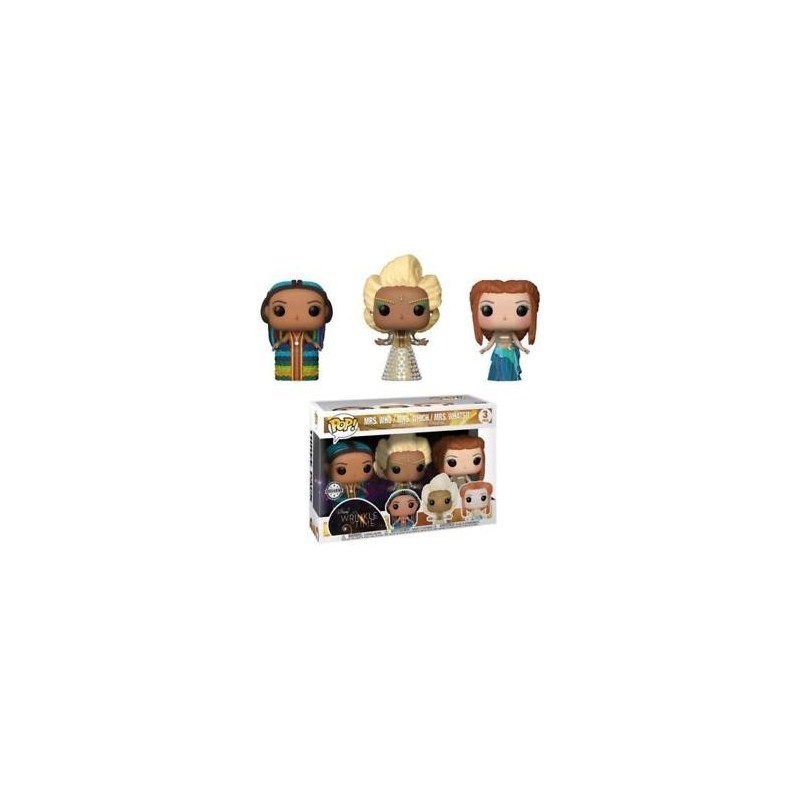 Pop disney - a wrinkle in time esclusive - mrs. who - mrs. which - mrs. whatsit 3 pack