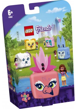 LEGO Friends Le cube flamant rose d’Olivia - 41662