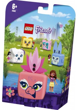 LEGO Friends Le cube flamant rose d’Olivia - 41662