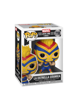 POP Marvel: Lucha Libre - Captain Marvel