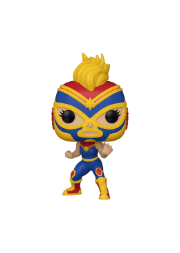 POP Marvel: Lucha Libre - Captain Marvel