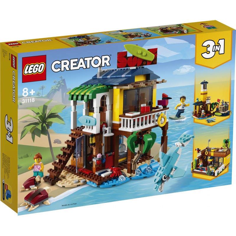 LEGO Creator Casa Surfera en la Playa - 31118