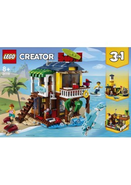 LEGO Creator La maison sur la plage du surfeur - 31118