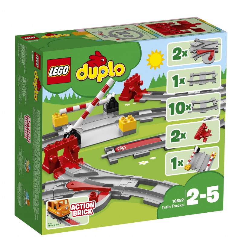 LEGO DUPLO Eisenbahn Schienen - 10882