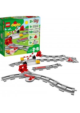 LEGO DUPLO Eisenbahn Schienen - 10882