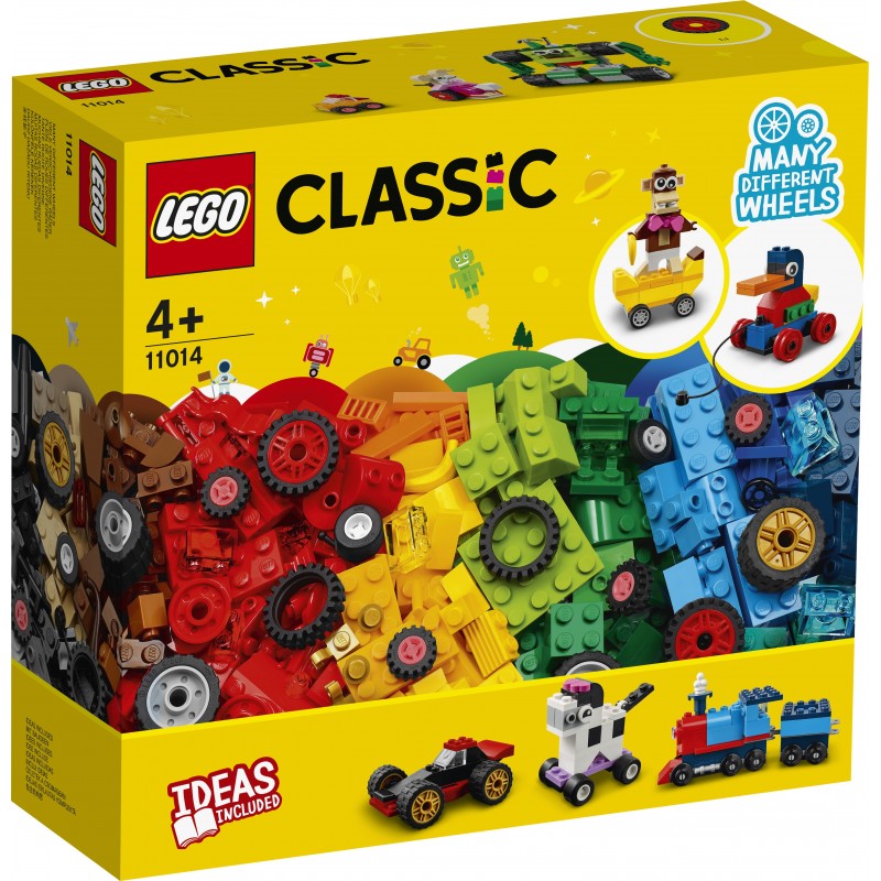 LEGO Classic Stenen en wielen - 11014