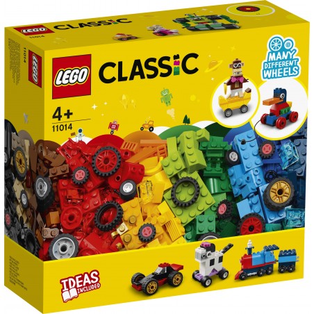 LEGO Classic Stenen en wielen - 11014