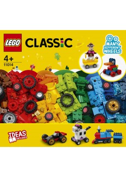 LEGO Classic Stenen en wielen - 11014