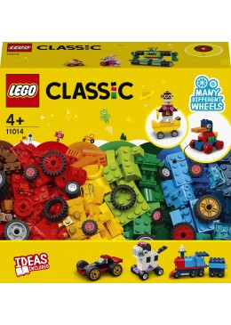 LEGO Classic Stenen en wielen - 11014