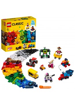 LEGO Classic Stenen en wielen - 11014