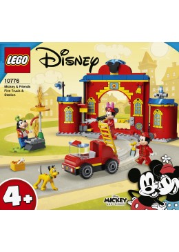 LEGO Disney La caserne et le camion de pompiers de Mickey et ses amis - 10776