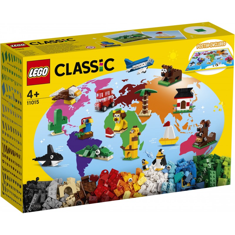 LEGO Classic Briques créatives « Autour du monde » - 11015