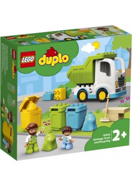 LEGO DUPLO Vuilniswagen en recycling - 10945