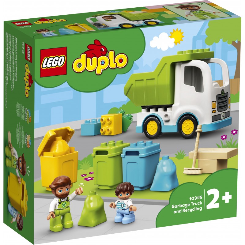 LEGO DUPLO Camion della spazzatura e riciclaggio - 10945