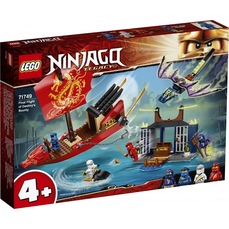 LEGO NINJAGO Flug mit dem Ninja-Flugsegler - 71749