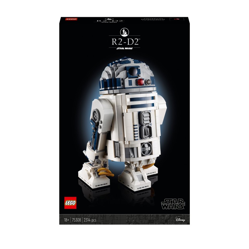 LEGO Star Wars 75308 R2-D2, Set de Construcción para Adultos
