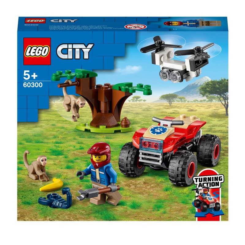 LEGO City ATV di soccorso animale - 60300