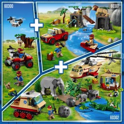 LEGO City 60300 Wildlife Rescate de la Fauna Salvaje  Quad