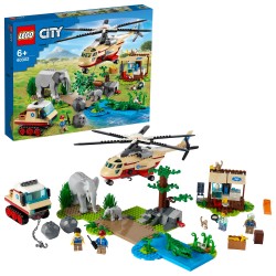 LEGO City 60302 Wildlife Rescate de la Fauna Salvaje  Operación