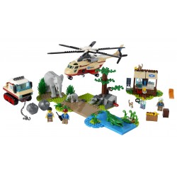LEGO City Wildlife Rescue Operatie Dierenarts Set 60302