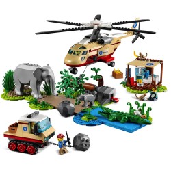 LEGO City Wildlife Rescue Operatie Dierenarts Set 60302