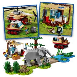 LEGO City Wildlife Rescue Operatie Dierenarts Set 60302