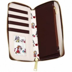 Loungefly Disney Biancaneve ed i sette nani Multi Scene Zip Around Wallet WDWA1558