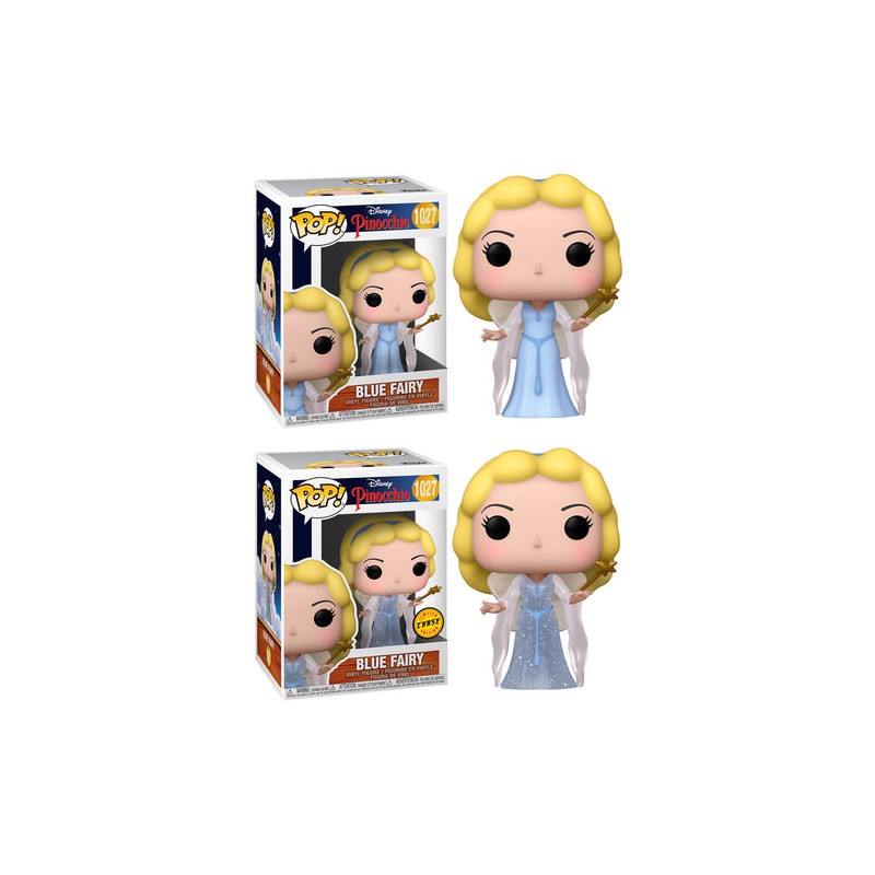 POP Disney: Pinocchio - Blue Fairy - Bundle CHASE + Regular