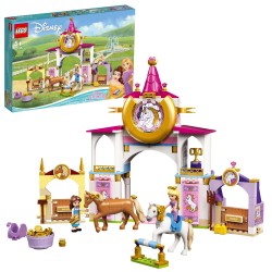 LEGO Disney Princess Belle and Rapunzel's Royal Stables 43195