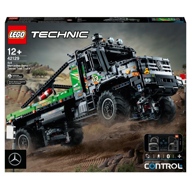 LEGO Technic 4x4 Mercedes-Benz Zetros Truck Toy 42129