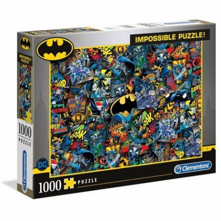 Clementoni - Puzzle 1000 Pz - Batman - Impossible Challenge!