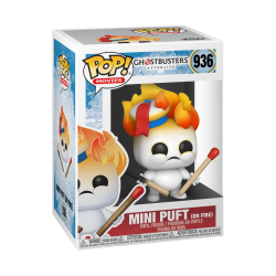 POP Movies: Ghostbusters Afterlife - Mini Puft on Fire