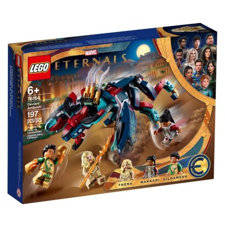 LEGO 76154 Marvel ¡Emboscada de los Desviantes! Juguete de Construcción