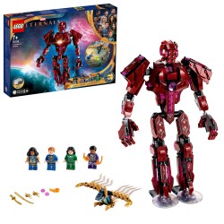 LEGO 76155 Marvel The Eternals A la Sombra de Arishem, Juguete para Niños