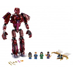 LEGO 76155 Marvel The Eternals A la Sombra de Arishem, Juguete para Niños