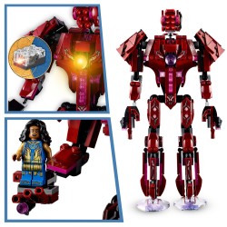 LEGO 76155 Marvel The Eternals A la Sombra de Arishem, Juguete para Niños