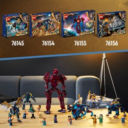 LEGO 76155 Marvel The Eternals A la Sombra de Arishem, Juguete para Niños