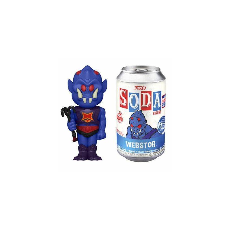 Vinyl SODA international - MOTU - Webstor  w/chase - SDCC 2021 Limited Edition Bollino shared