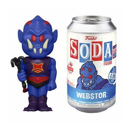 Vinyl SODA international - MOTU - Webstor  w/chase - SDCC 2021 Limited Edition Bollino shared