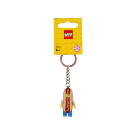 LEGO Uomo HotDog Portachiavi